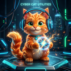 Power Cat Mascot